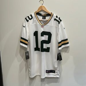 Aaron Rodgers Color Rush GB Packers jersey
